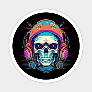 Skull Psychedelic Voyager Astronaut Magnet